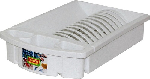 Сушилка для столовых приборов Полесье 50540 (белый)