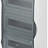 Бокс пластиковый Elektro-Plast Eco Box 3x12M, N/PE 4x 6x16+3x10mm2, дымчатая пласт. дверь, белый RAL9003, 560x354x107mm, IP40