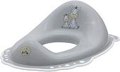 Детская накладка на унитаз Maltex Зебра 6463 (белый/серый)
