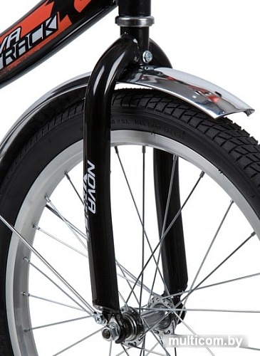 Детский велосипед Novatrack Urban 20 2020 203URBAN.BK20 (черный/красный)