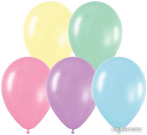 Набор воздушных шаров Meshu Macaroons М12/30см 100шт
