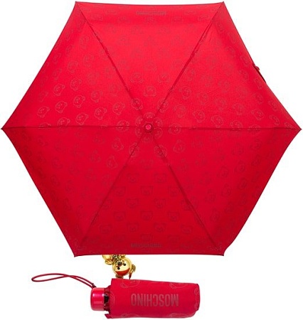 Зонт Moschino 8043-SuperminiС Monobear Red