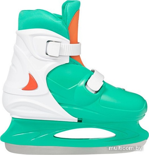 Коньки Ricos Boom PW-229 L (р. 37-40, белый/бирюзовый)