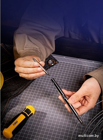 Набор отвертка с битами Deli DL260206 (6 предметов)