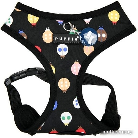 Шлейка-жилетка Puppia Lady Beetle-A PAWA-HA1957-BK-XL (черный)