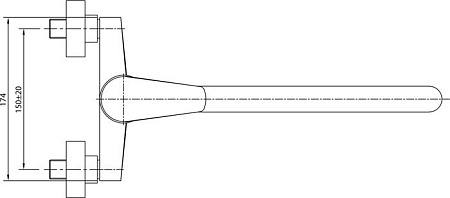 Смеситель Eleanti Sapphire 0402.933