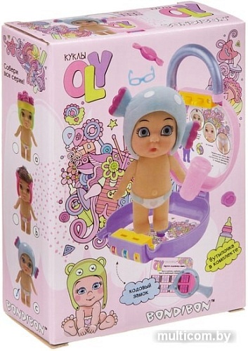 Кукла Bondibon OLY в чемоданчике с аксессуарами ВВ3867