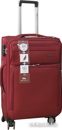 Чемодан Monza 8038# (L, красный)