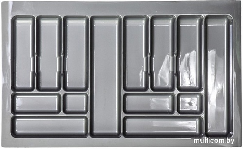 Лоток для столовых приборов AKS Comfort 90x490 (металлик)