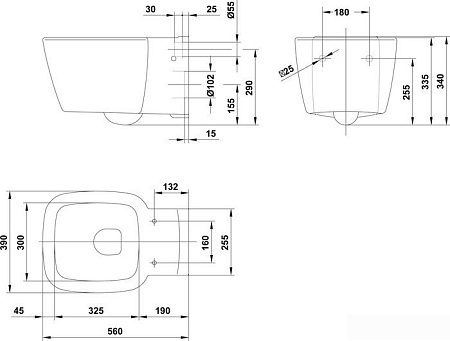 Унитаз Gala Universal 11172