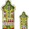 Набор для вышивания Сделай своими руками Домики. Оливковый домик Д-16С