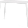 Кухонный стол Millwood Шанхай Л18 100x70 (белый/металл белый)