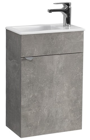 Мебель для ванных комнат Belux Тумба под умывальник Бергамо-Женева НП40 (31 бетон чикаго-св.с.)
