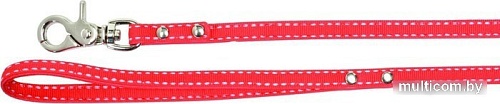Поводок Camon DC112/B (красный с бантиком)