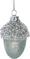 Елочная игрушка Gisela Graham Limited Winter Dreams Желудь голубой 01276-2 (голубой)