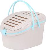 Сумка-переноска Альтернатива Мур-мяу М7846 (cветло-серый)