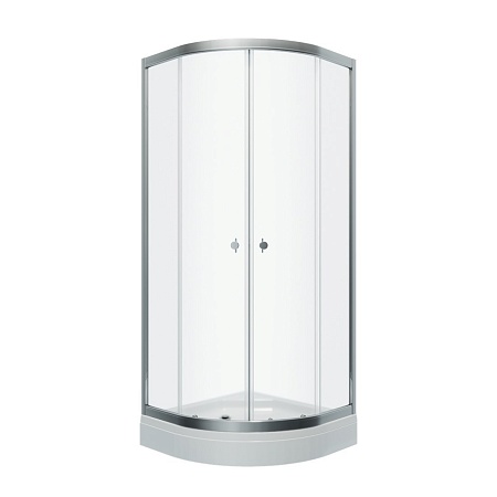 Душевой уголок Triton Альфа-Хром 90х90 (с поддоном)