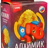 Набор для опытов Lori Выращивание кристаллов Животные Красный слоник Крп-009