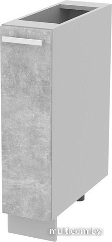 Шкаф напольный Интерлиния Компо НШ20 (бетон)