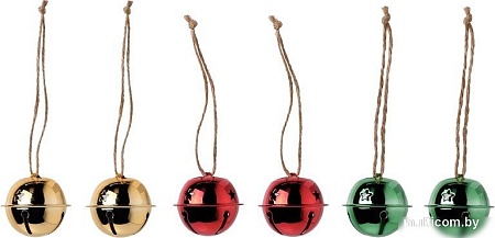 Елочная игрушка Swed House Vintertid 34.56.8295 (золотистый/красный/зеленый)