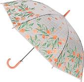 Зонт Михи-Михи Цветочки с 3D эффектом (оранжевый)