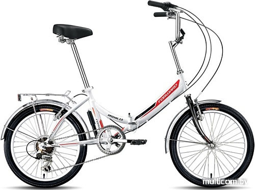 Велосипед Forward Arsenal 20 2.0 (белый, 2019)