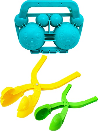 Форма для лепки снежков Рыжий кот СЛ-4846 (3 формы)