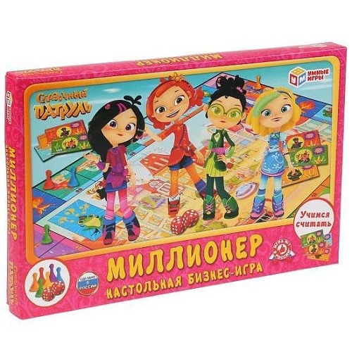 Настольная игра Умные игры Миллионер. Сказочный патруль 4690590210055