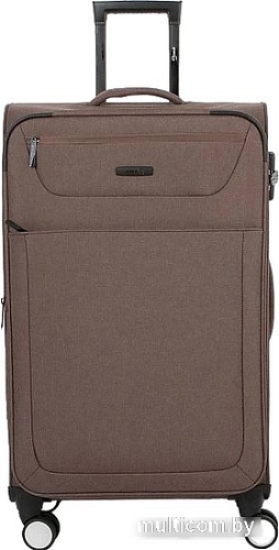 Чемодан-спиннер Grott 338-1001/3-28 (коричневый)