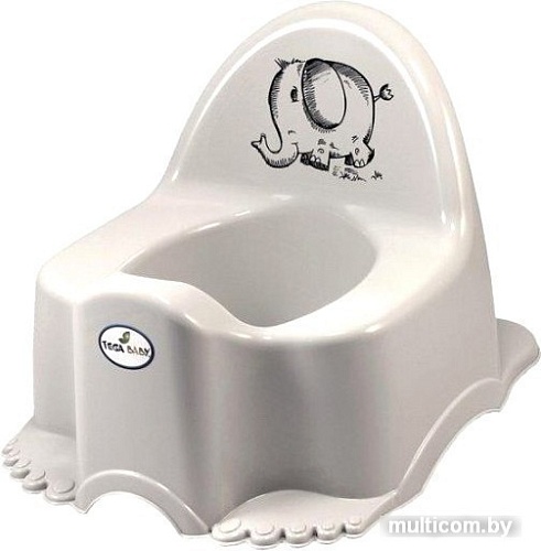 Детский горшок Tega Слон SL-001-162 (серый)