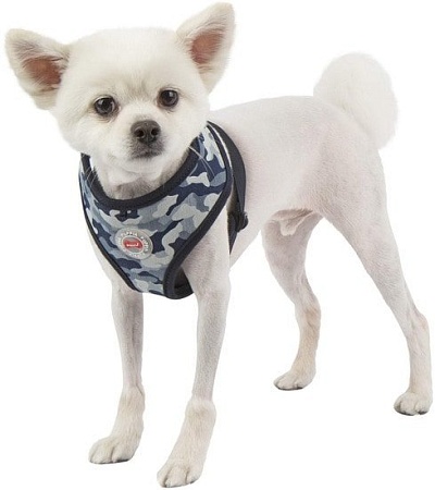 Шлейка Puppia Bobby PARA-HA1523-NC-L (синий)