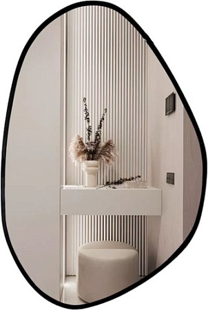 Зеркало eMZe с УФ-окантовкой 55x80 UV.NF.55.80.CHE (черный)