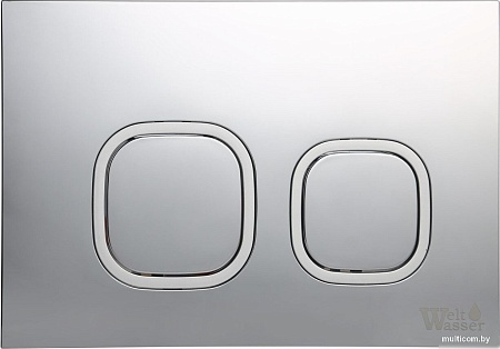 Унитаз подвесной Saniteco KW-9004W в комплекте с инсталляцией + 497 + RD-CR