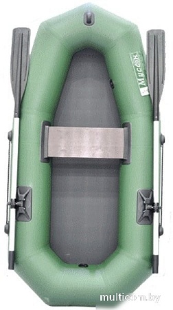 Гребная лодка Муссон R-195 (зеленый)
