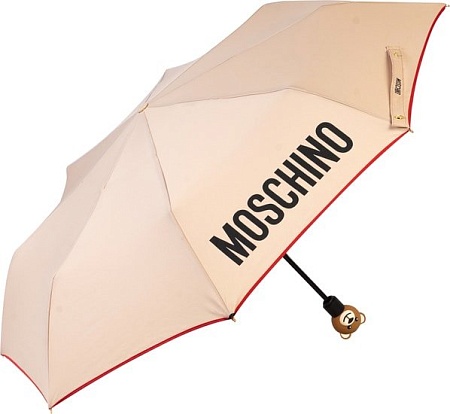 Зонт Moschino 8080-OCA Gift Bear Dark Beige