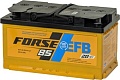 Автомобильный аккумулятор FORSE EFB R+ низк. (85 А·ч)