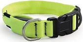 Ошейник Triol Night City 11271001 (L, неоновый желтый)