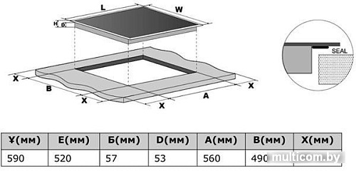Варочная панель Haier HHY-Y64NFB
