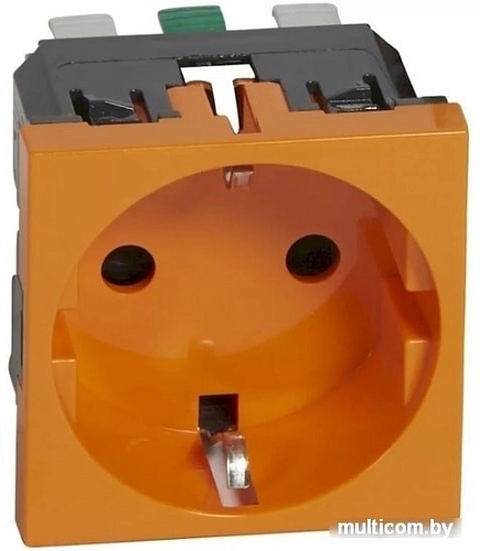 Розетка Legrand Mosaic 77217 (оранжевый)