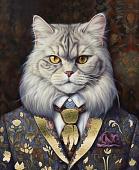Картина по номерам Феникс+ Кот-аристократ 67985