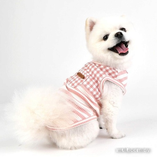 Свитер для животных Puppia Winona PAUA-TS1801-IP-M (розовый)