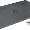 Душевой поддон Rea Rock 100x80 (серый)