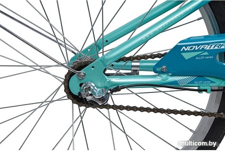 Велосипед Novatrack Ancona 24 р.12 2019 (зеленый)