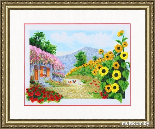 Набор для вышивания Золотое руно Крымский дворик РТ-077