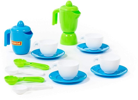 Набор игрушечной посуды Полесье TOP Chef на 4 персоны 42620