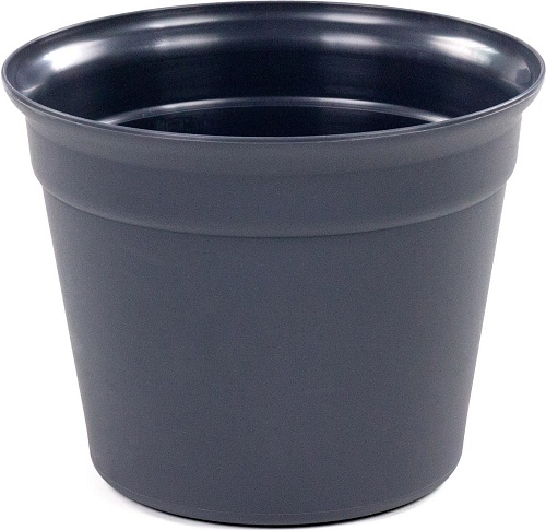 Кашпо Полесье Эва 05868 (4 л, темно-серый)