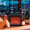 Светодиодный камин Neon-night Авангард с эффектом живого огня 30х13х30 см