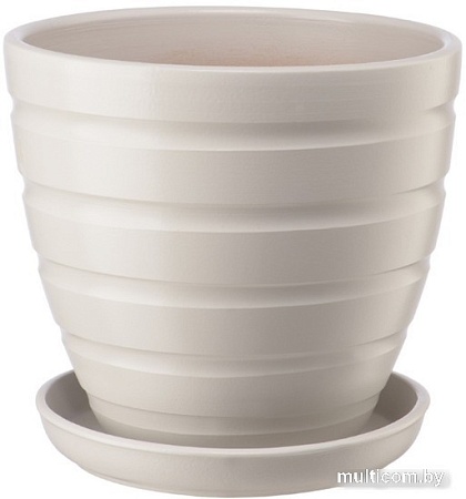 Вазон Вещицы BH-39-3 4.7 л (серый)