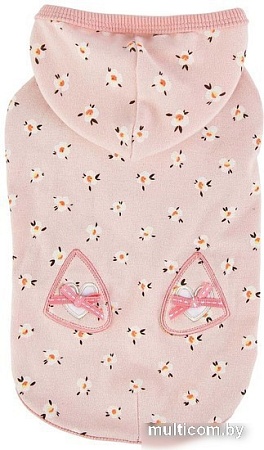 Футболка Pinkaholic Fiorella с капюшоном NATA-TS7567-IP-L (розовый)