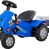 Педальная машинка Полесье Каталка-трактор с педалями Turbo-2 с полуприцепом 84651